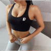Crossover Top Ajustable Negro